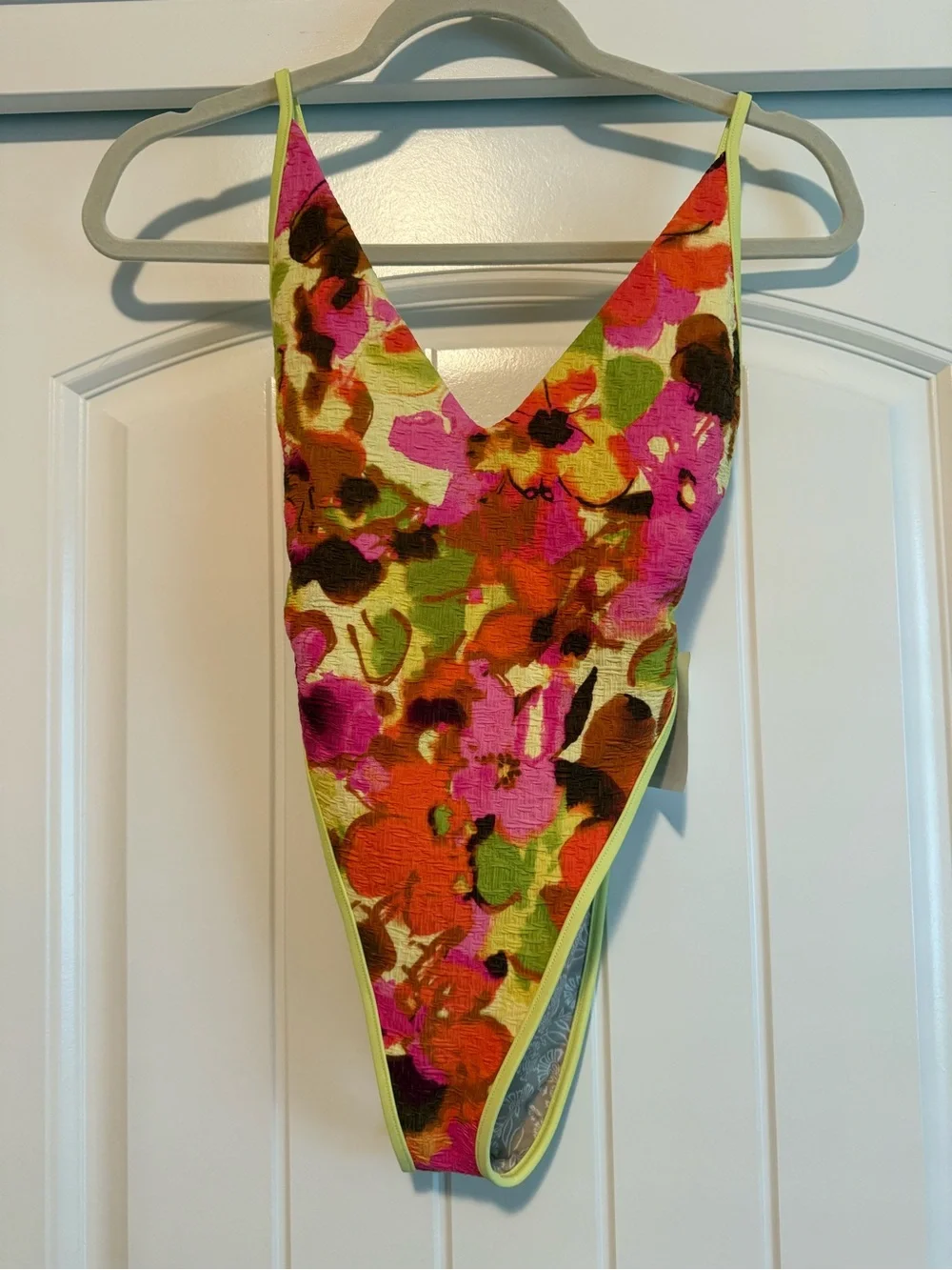 Free People x REVOLVE free-est Printed Amber One-Piece Swimsuit ~ Tropicana